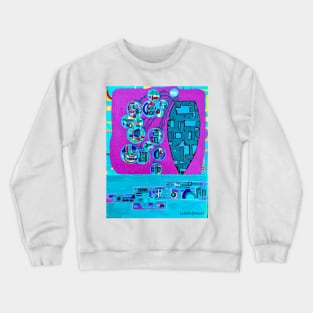 Sphere Blooms Crewneck Sweatshirt